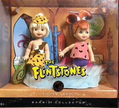 The Flintstones Kelly And Tommy Pebbles And Bamm Bamm Barbie Tset New