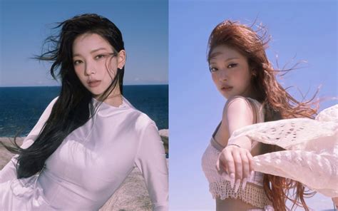 Aespas Karina And Ningning Look Dazzling In White In The New Teaser