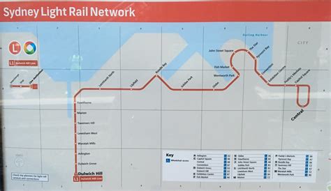 Sydney Light Rail Network Map Nov15 The Latest Iteration Flickr