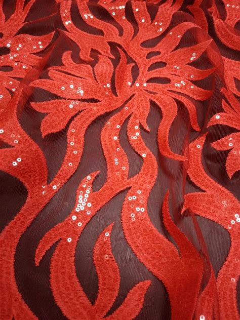 Embroidered With Sequins On Mesh Lace Fabric 5yards 5 Colors For Choose For African Lace Fabric