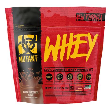 Mutant Whey Protein Powder 2 27kg 63 Servings Protein Package Protein Package