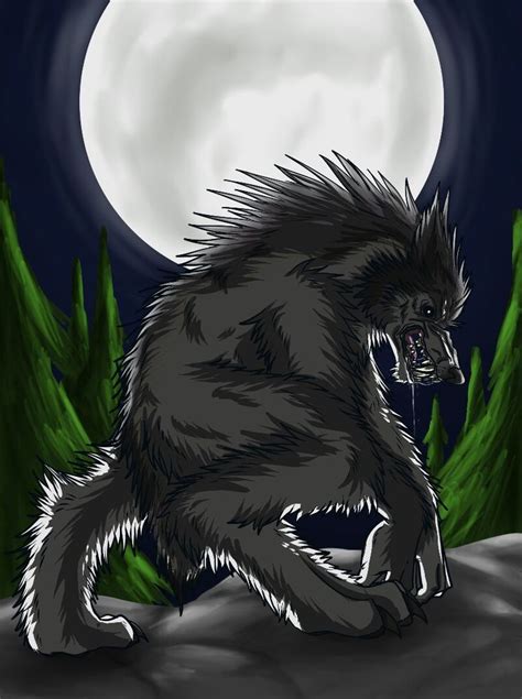 Pin By Kris Warricker On Werewolfwolf Werewolf Art Werewolf