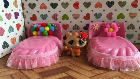 Lps diy pet bedhow to lps diy pet bed for for added the 1 last update 2021/04/17 strength, it is usually also a good idea to install some braces below the platform. Kendin Yap ️ Yatak Yapımı || Do It Yourself ️ How to make a LPS Bed || Minişler Cupcake Tv - YouTube