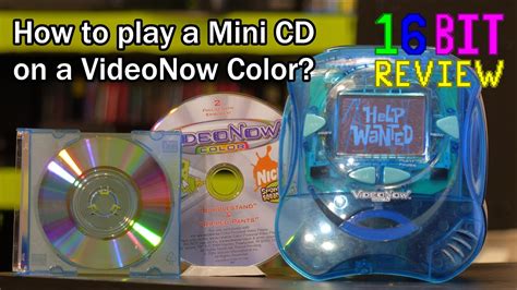How To Play A Mini Cd On A Videonow Color 16 Bit Guide Youtube