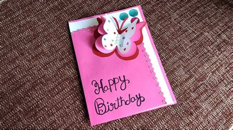 Diy Beautiful Birthday Card Idea Diy Greeting Cards For Birthday