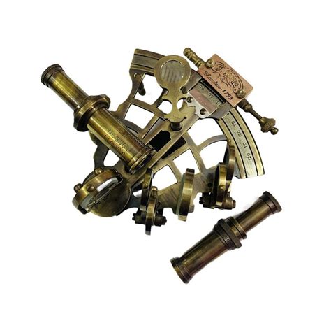 nautical antique brass ship sextant j scott london marine etsy france