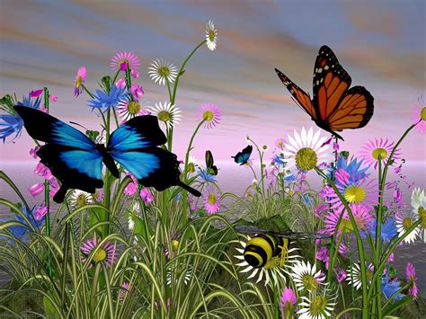 Free Download Nature Butterfly Insects 1600x1200 Wallpaper Animals
