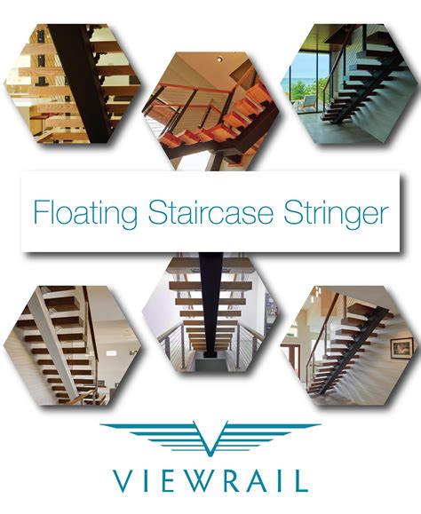 A Floating Staircase Stringer Is A Long Metal Tube That Supports The