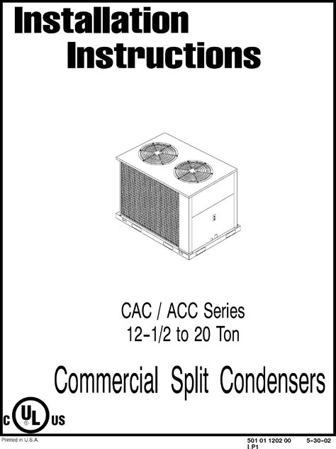 Icp Air Conditionerheat Pumpoutside Unit Manual L0523208