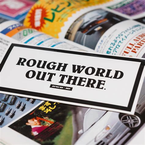 Подгон годноты #постер #stiker #rwb #porsche #raceism #мчт ухххх @ wroclaw, poland. Rough World (RWB) Sticker | Import Bible - Automotive ...
