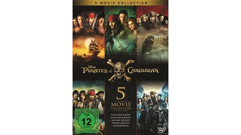 Pirates Of The Caribbean 1 5 Box 5 Dvds Online Bestellen MÜller