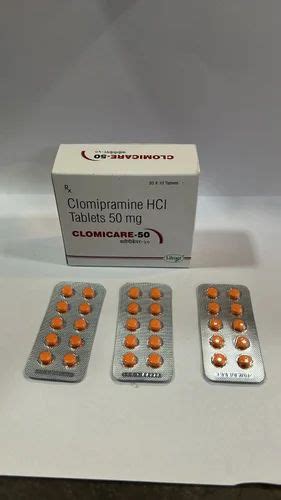 Clomipramine Hcl 25 Mg Tablets At Rs 500stripe Anti Depressants