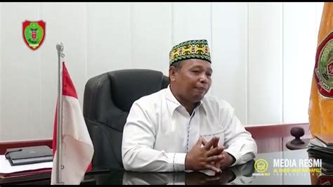 Sambutan Wakil Gubernur Kalteng Rihlah Dakwah Habib Umar Bin Hafidz