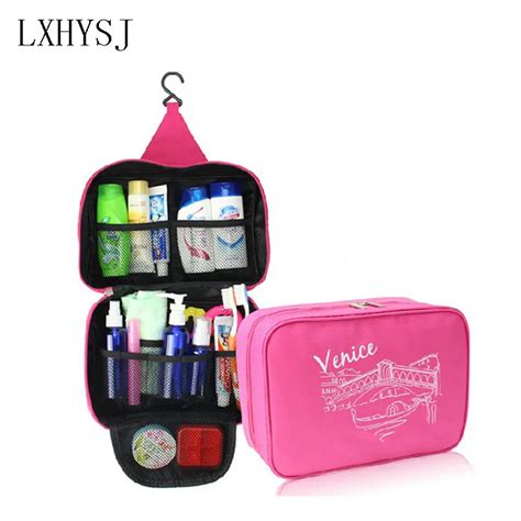 Lxhysj Travel Beautician Toiletry Bags Men And Women Hanging Makeup Bag