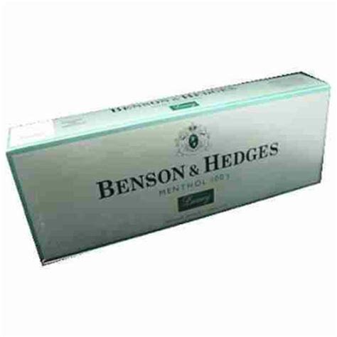 Ak Wholesale Benson N Hedges Menthol Luxury Box 100
