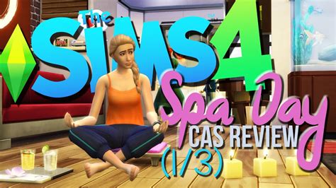 The Sims 4 Spa Day Review 13 Create A Sim Youtube