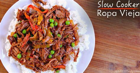 Slow Cooker Cuban Style Ropa Vieja Recipe — Dishmaps