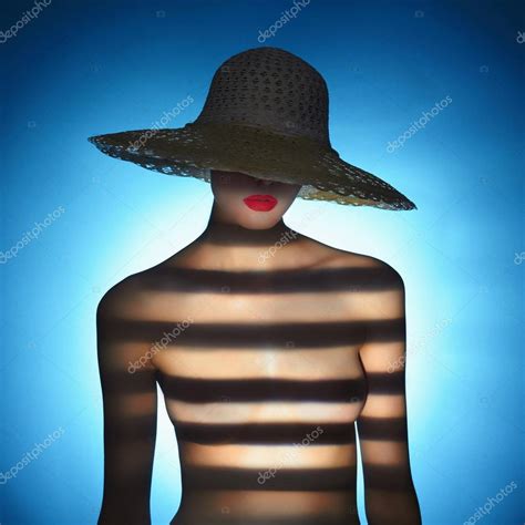Sexy Naked Woman In Hat Stock Photo By Photoagents 73934781