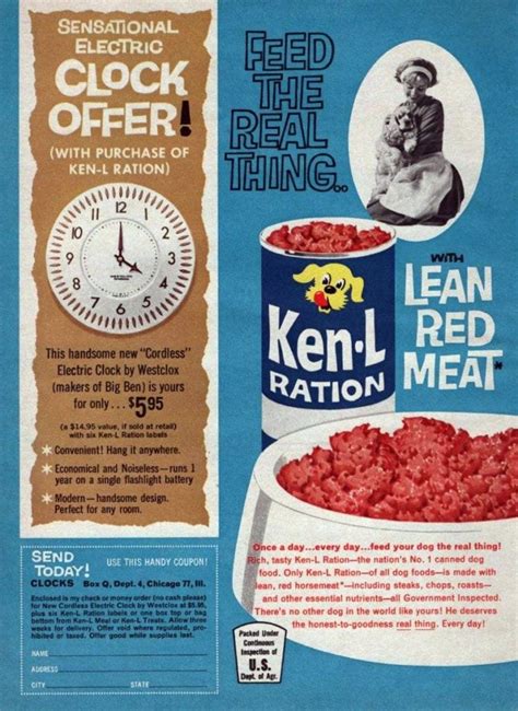 Vintage Dog Food 40 Old Ads Let You See Whats Changed And Hasnt