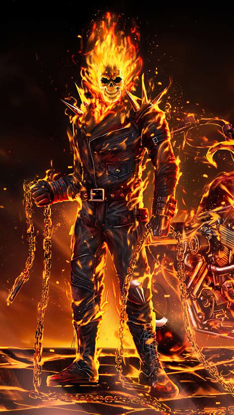640x1136 Ghost Rider 2020 Art Iphone 55c5sse Ipod Touch Hd 4k