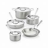 All-clad D5 Stainless-steel 10-piece Cookware Set Photos