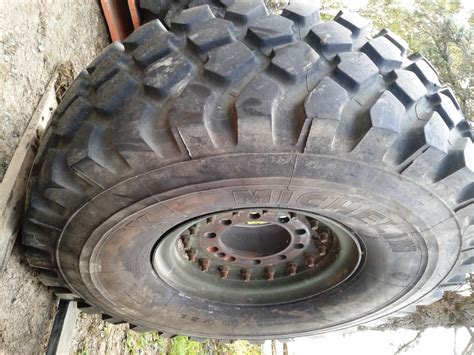 1600r20 Michelin Xzl On Wheel Military Tires