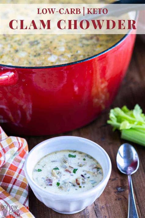 For this recipe i removed the potatoes, which are not keto friendly, and substituted zucchini. Keto Clam Chowder - Low Carb New England Style | Low Carb Yum