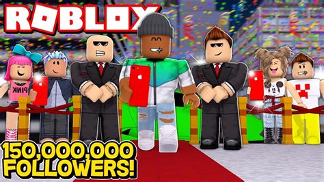 Becoming The Most Famous Roblox Player Ever Youtube