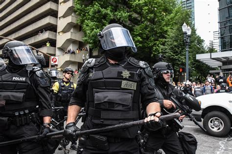 38 Police Officers Have Been Doxxed During Protests In Portland Dhs Says