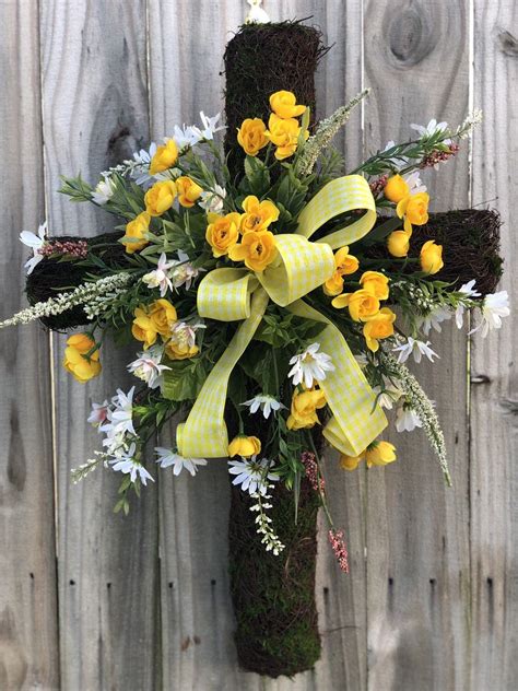 Check out our diy funeral flowers selection for the very best in unique or custom, handmade pieces from our shops. Memorial Flowers, Cemetery Flowers, Cemtery Decorations, Cemetery Cross, Cemetery Cross Flowers ...