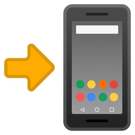 Mobil Med Pil Emoji Clipart Gratis Download Creazilla