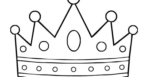 Mewarnai Gambar Mahkota Raja Contoh Anak Paud
