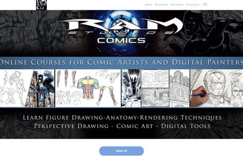 Ram Studios Comics Art School Online Ram Studios Comics