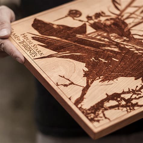 laser engraved wooden posters by spacewolf daily design inspiration for creatives