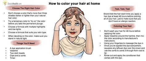 How does a color remover work? How To Color Your Hair At Home | Beauty Care articles ...