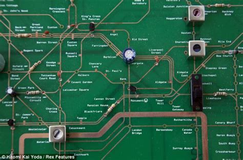 Sound Of The Underground Iconic London Tube Map Recreated As A Radio