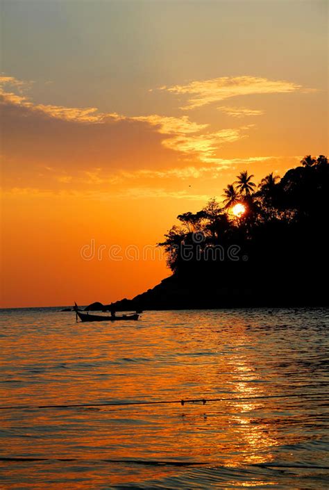 Sunset In Thailand Stock Photo Image Of Skyes Thailand 46995624