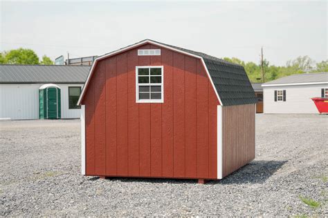 10x16 Mini Barn Storage Shed — Tuscarora Structures Inc Sheds Garages Cabins