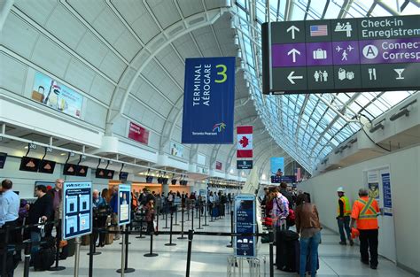 Terminal 3, Departures Area at Toronto Pearson International Airport
