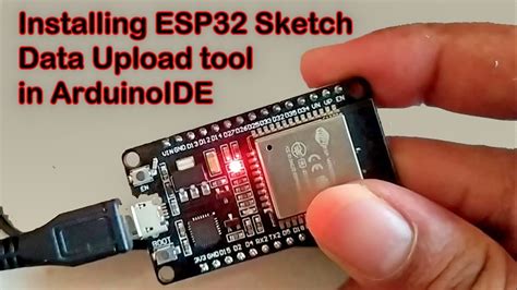 Installing Esp32 Sketch Data Upload Tool In Arduino Ide Youtube