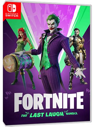 All i had to do is link his xbox and nintendo accounts and he had the helix outfits on both consoles. Fortnite The Last Laugh Bundle Nintendo Switch - MMOGA
