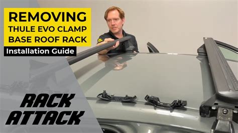 How To Remove And Install The Thule Evo Clamp Base Roof Rack Youtube