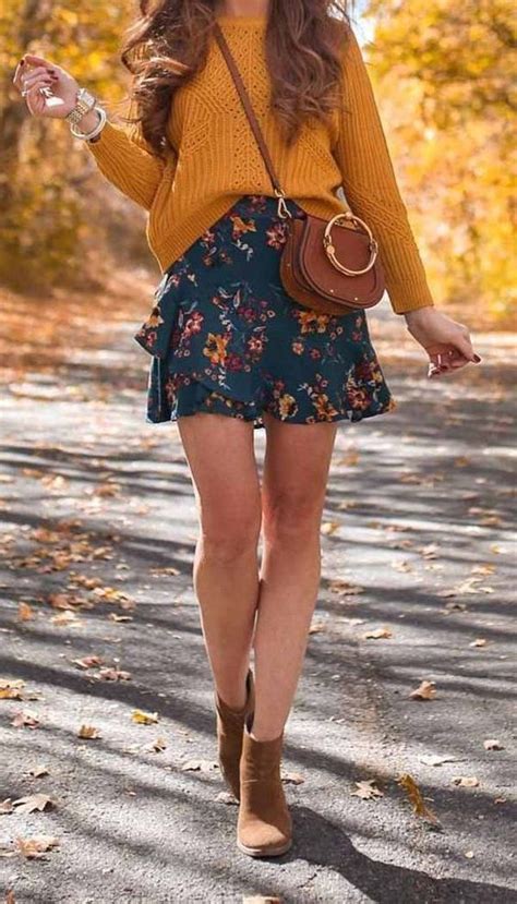 how to wear skirts with sweaters this winter 2020 fall outfits women cute fall outfits fall