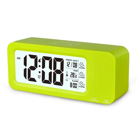 Imarch Bm06001 Talking Lcd Digital Alarm Clock For Blind Or Low Vision