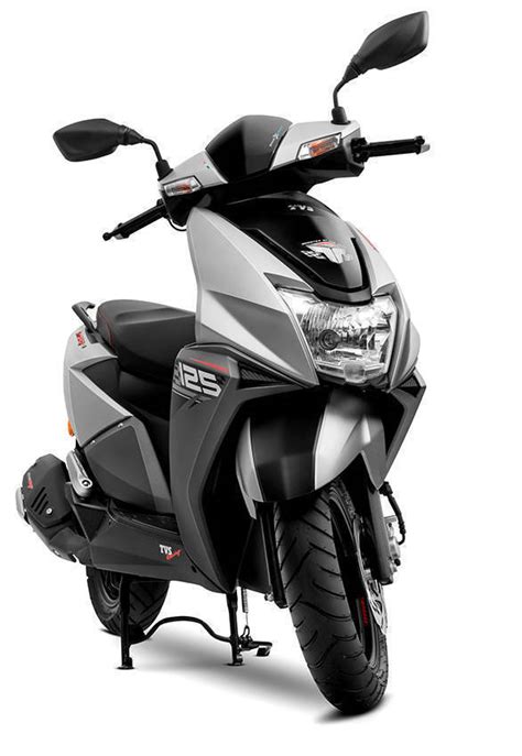 Tvs Ntorq 125cc Scooter Gets An Option Of A New Matte Silver Colour In