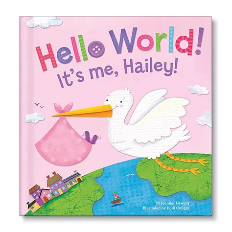 Hello World Book For Girls By Jennifer Dewing Buybuy Baby