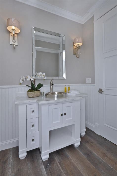 The more you buy the more you save. This sleek white and beige bathroom gives guests a feeling of soothing tranquility.The white ...