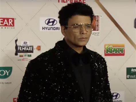 69th Filmfare Awards Red Carpet Host Karan Johar Looks Dapper In All