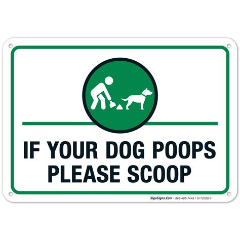 Pick Up Your Dogs Poop Sign Ubicaciondepersonascdmxgobmx
