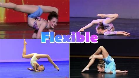 Dance Moms Girls Ranked By Their Back Flexibility Youtube